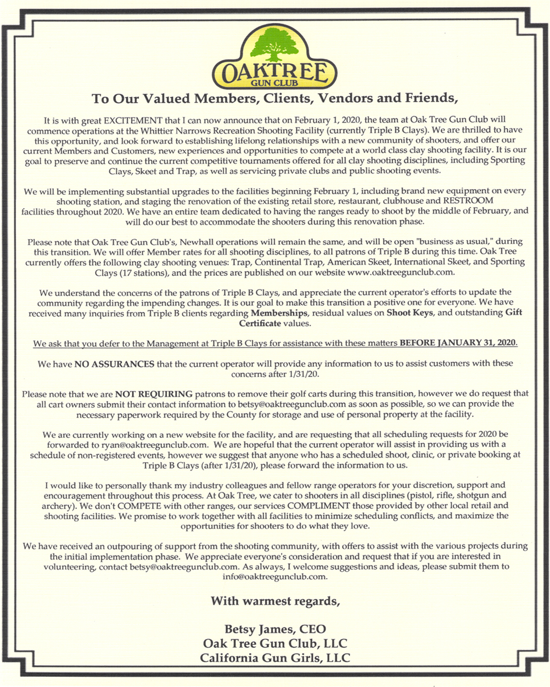 Oak Tree Gun Club Oaktreegunclub Twitter