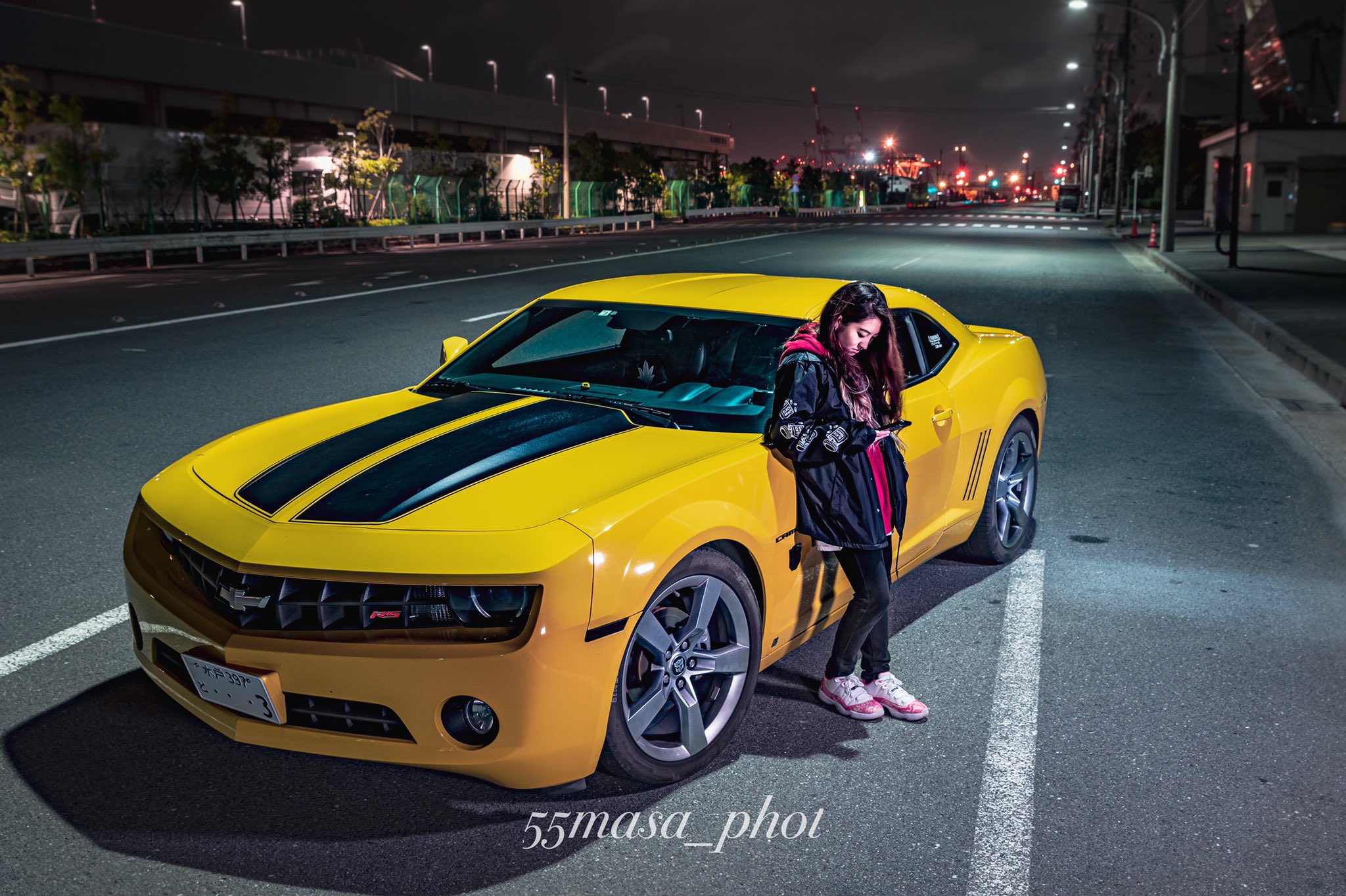 55 Masa カマロかっこ良過ぎたわ 撮影 アメ車 アメ車女子 カマロ バンブルビー T Co Gtj6yad77v Twitter