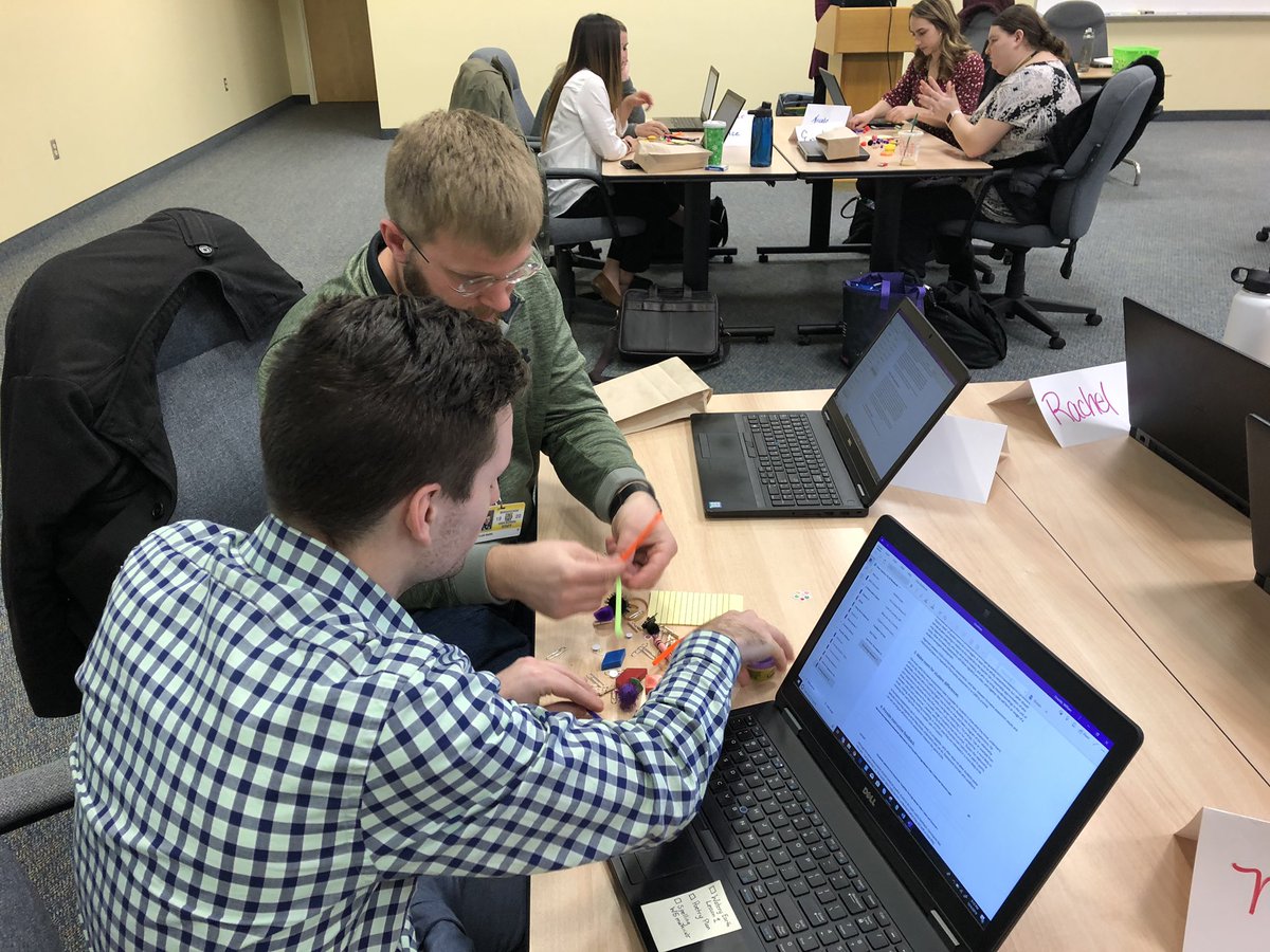 Fire Starters at Induction tonight! Teachers are reading, talking, building and sharing their expert knowledge on formative assessment!