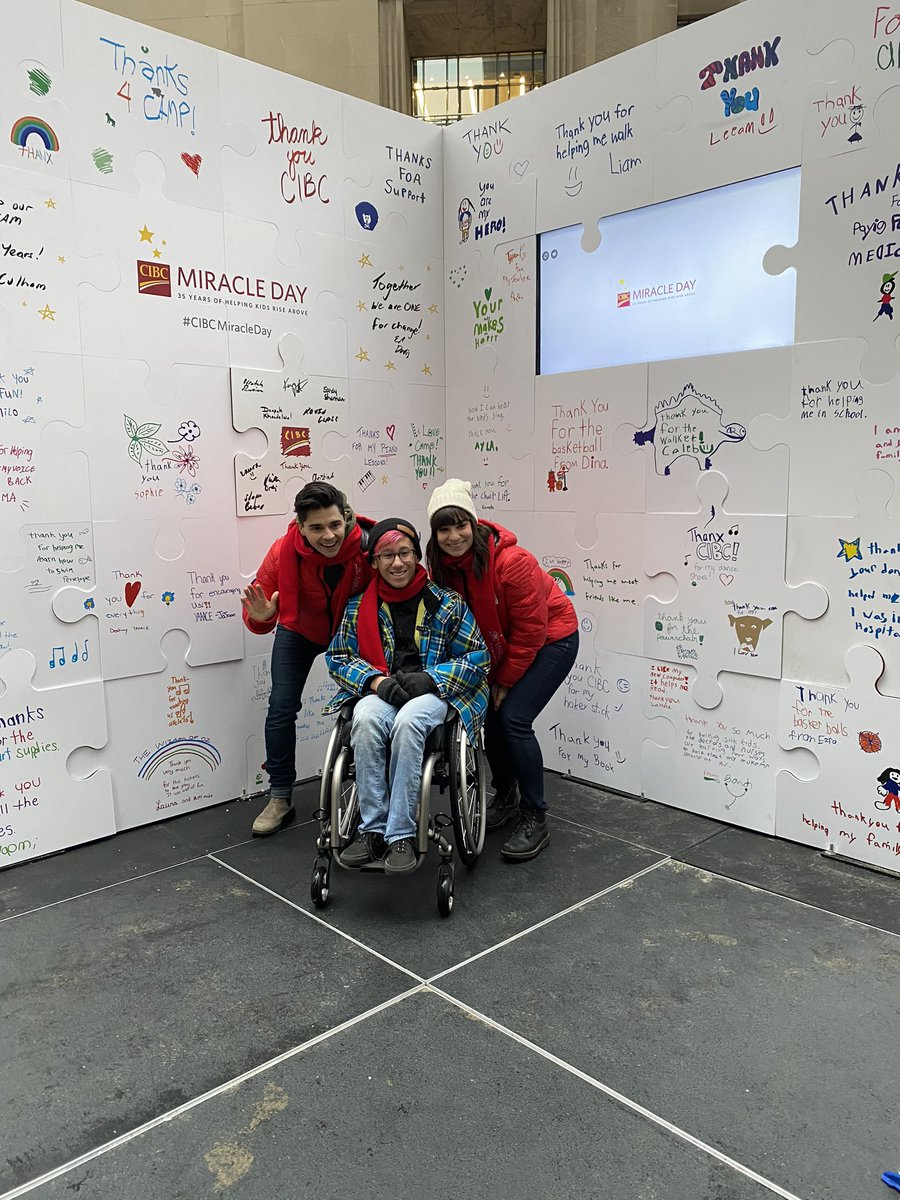 Thank you to #CIBCMiracleDay for having <a href="/HBKidsHospital/">Holland Bloorview</a> today! We’re so thankful for your ongoing support!