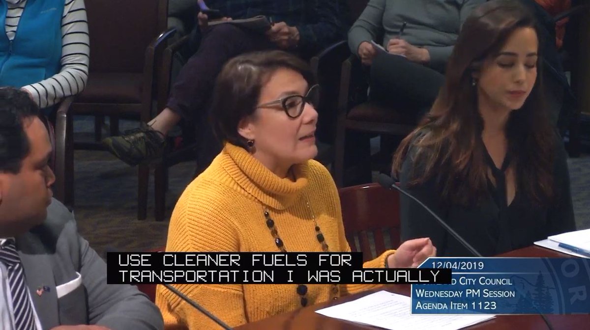Leaf blowers harm our public health thru air &amp; noise pollution. That's why today I testified before Portland City Council in support of <a href="/CommishFish/">Nick Fish</a>'s proposed phase-out of gas-powered leaf blowers. I'm glad to partner w/the City as we at <a href="/multco/">Multnomah County, OR</a> consider how we can act as well.