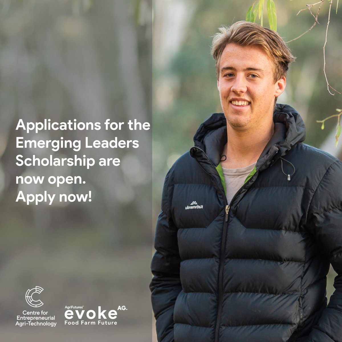 OPPORTUNITY: Who wants to come to evokeAG 2020? 

Our Silver Partner, @CEAT_Hub is partnering with #evokeAG to bring 6 emerging leaders to our event on the 18-19 February, in Melbourne.

Applications close on Friday, 10 January, don't miss out!

agrifutures.smartygrants.com.au/ANUevokeAG