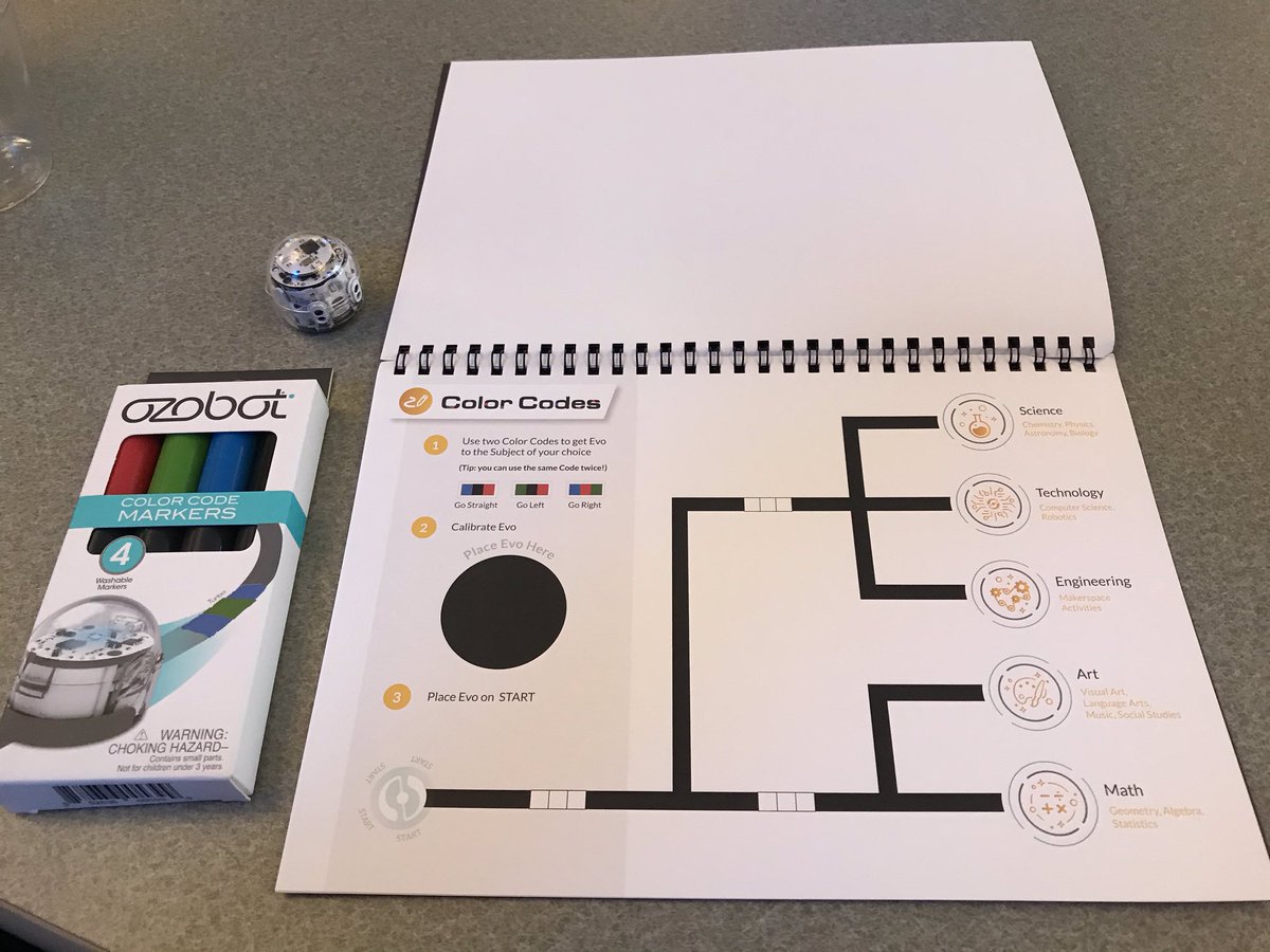 Night at Liberty Science Center... Learning with Ozobot!