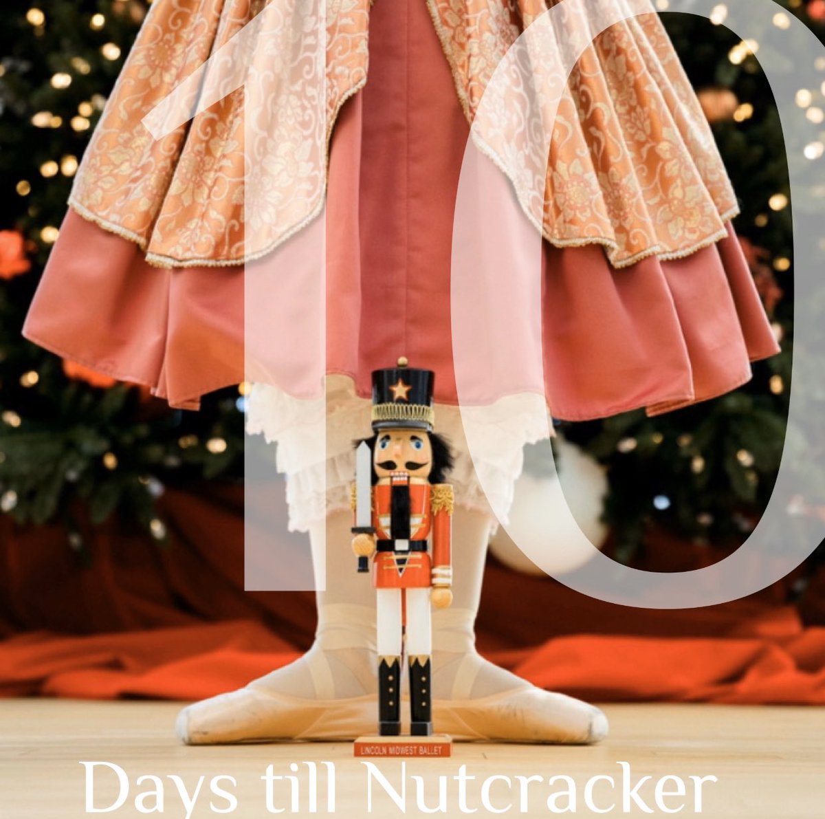 Ten days till the 2019 Nutcracker at the Lied.  For tickets go to liedcenter.org or call 402-472-4747. #JenniferSchultzPhotography