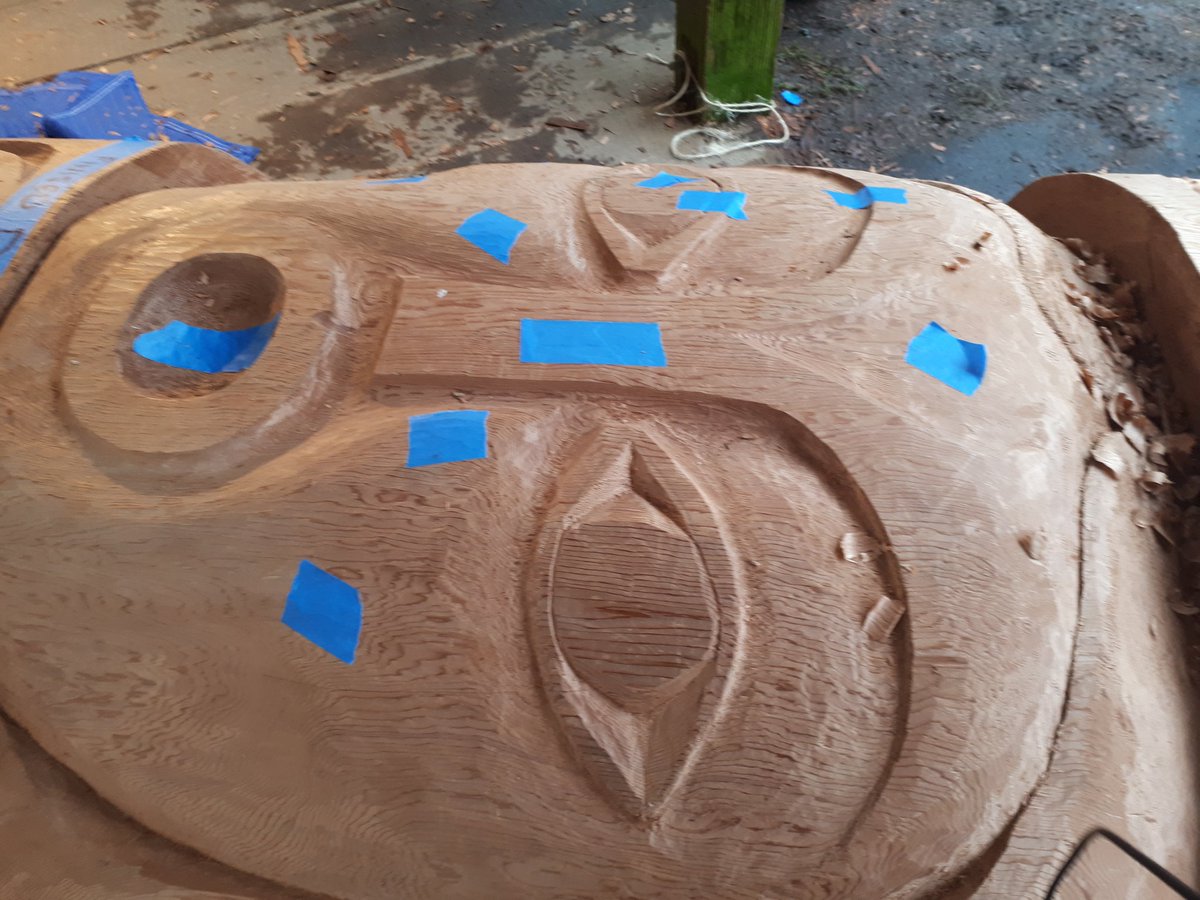 JonasBige's tweet photo. #NoonsCreek #BrandonGabrielArt #OctupusSpirit @NoonsCreek Face nearly finished and sculpted by Brandon Gabriel. https://t.co/sGyIBDRp5e