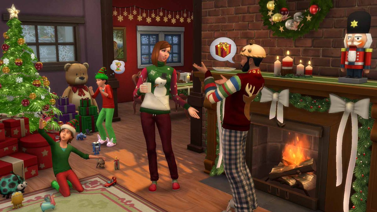 SimGuruFrost's tweet image. Simmers, join us on December 12th, 11AM PT @ twitch.tv/TheSims for a Guru Garage livestream featuring YOU! 

We want to see your Sims homes decorated for the holidays in #TheSims4! Just upload your lot to The Sims 4 Gallery &amp;amp; use #GGHolidayHome in the description box!