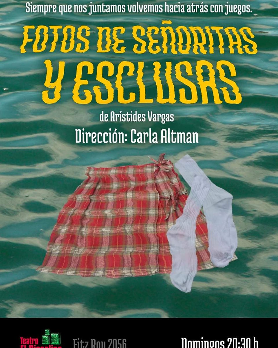 ÚLTIMA FUNCIÓN! Domingo 20.30 hs. Rsrvs al 4779-0353 elpiccolino.com.ar