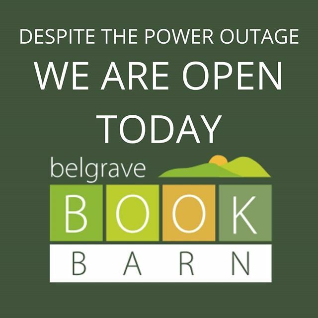 BelgraveBooks's tweet photo. We are open despite the power outage! Come on in!
.
.
#belgraveunplugged #byotorch https://t.co/tttMtGPBr6 https://t.co/zs8ZLj3Wi4