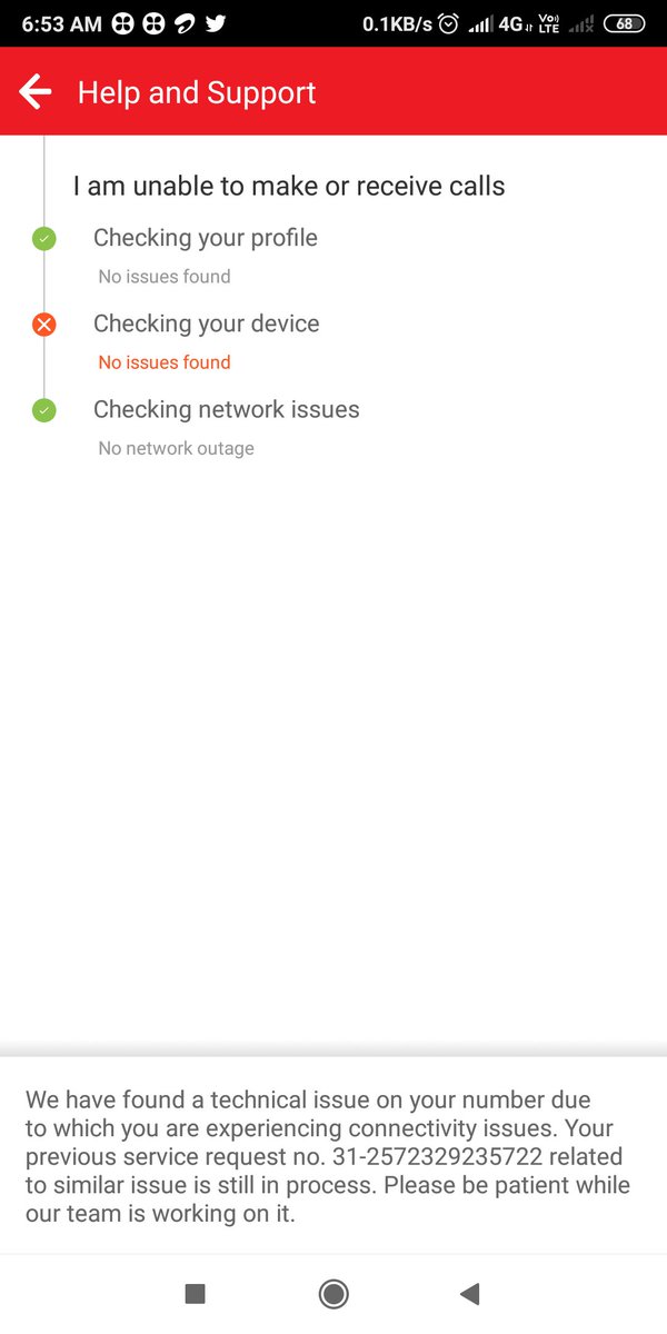 nebul90's tweet image. @airtelindia 
#airtelpoornetwork
Sir I am facing network issue in my mobile at home since last 2 month.
I have complained for it but still no response.
Request Number - 31-2572329235722