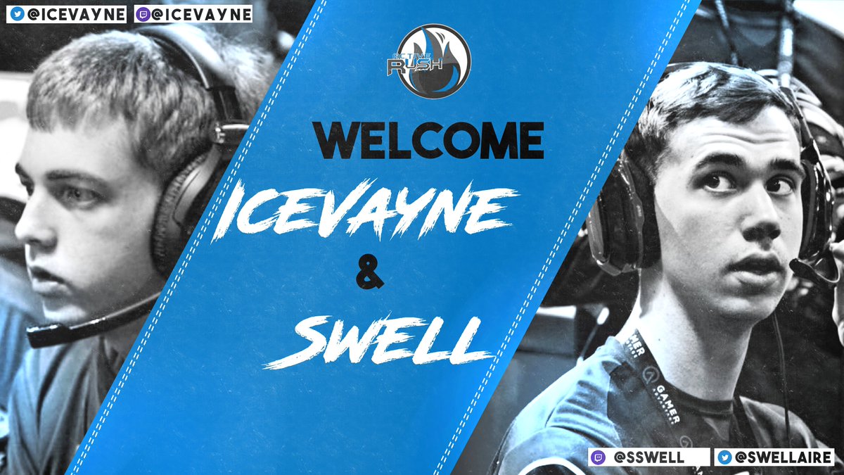 ActiveRush's tweet image. Active Rush returns. Welcome @IceVayne and @Swellaire!