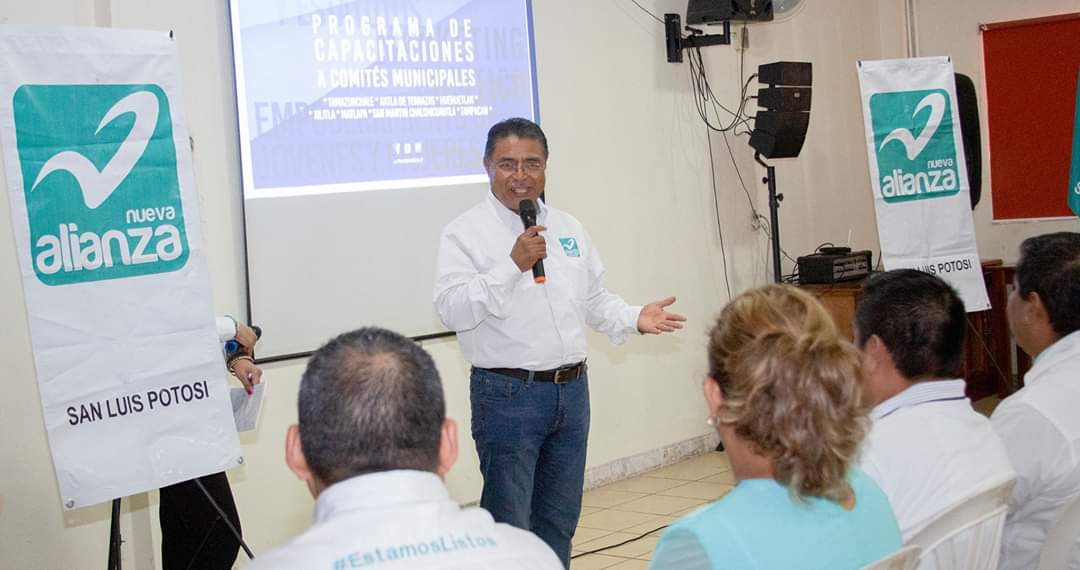 NASanLuis's tweet photo. Capacitación a Comités Municipales de Nueva Alianza San Luis Potosí, ahora la sede fue el municipio de Tamazunchale, S.L.P.
Más información y todas las fotos aquí: 👉https://t.co/XKDfiimSqL👈
#NASLP
#FortaleciendoLaEstructura
#NuevaAlianzaSanLuisPotosí https://t.co/wvbHkO0683