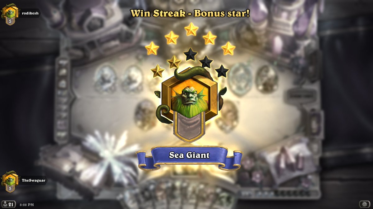 SwaguarTV's tweet image. After a long and gruuling afternoon of Darkest Hour coin flipping, I managed to hit the correct rank. I'll be streaming at twitch.tv/swaguartv tomorrow at 10AM EST/4PM CET, and tonight at a random time of my choice #ConsistentStreaming #Hearthstone #YouCantLoseStarsAtThisRank