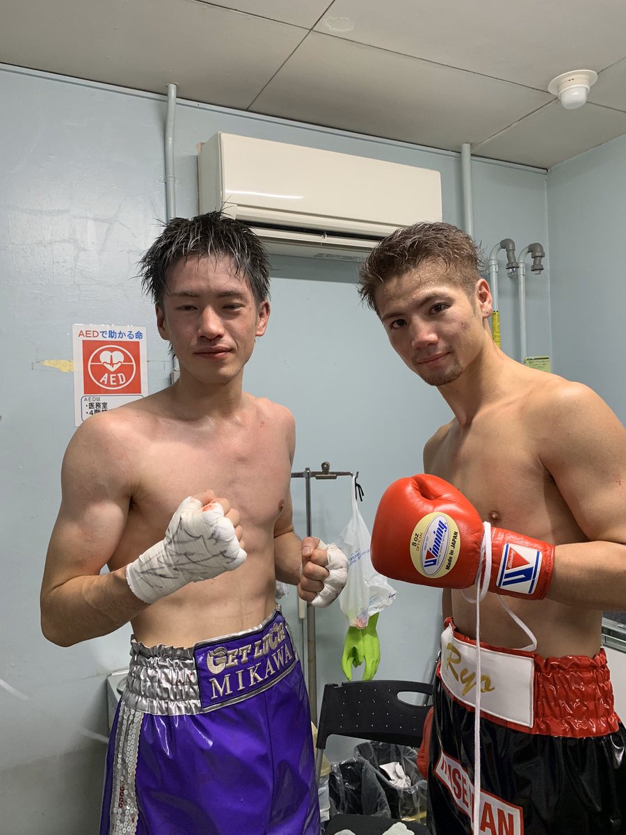 松本亮 No Twitter 試合無事に4ランドでtkoで勝つことができました 伊藤仁也選手ありがとうございました