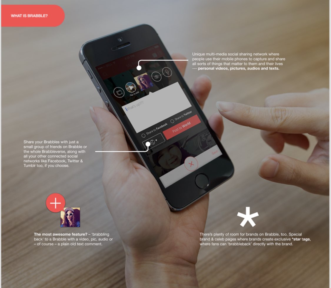 Brabble’s Patented *StarTag Technology redefines the landscape of eCommerce &amp; Social Media w Big Data &amp; Analytics.
.
Our Mobile App will go live again in 2020 Q2 along with our new SAAS Model that drives revenue &amp; customer data for any company that sells products online. #brabble
