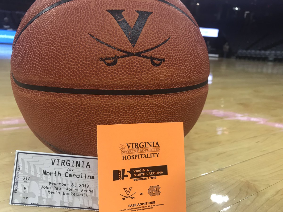 VirginiaSports's tweet photo. There’s a big game at JPJ this Sunday! Want to come cheer on the Hoos and enjoy pregame hospitality?
Quote tweet this by Tuesday at noon and tag who you would bring and use #GoHoos and you could win these tickets to @UVAMensHoops vs. UNC courtesy of @VirginiaLottery!
#GoHoos 🔶🔷 https://t.co/hcEDl1gKbK