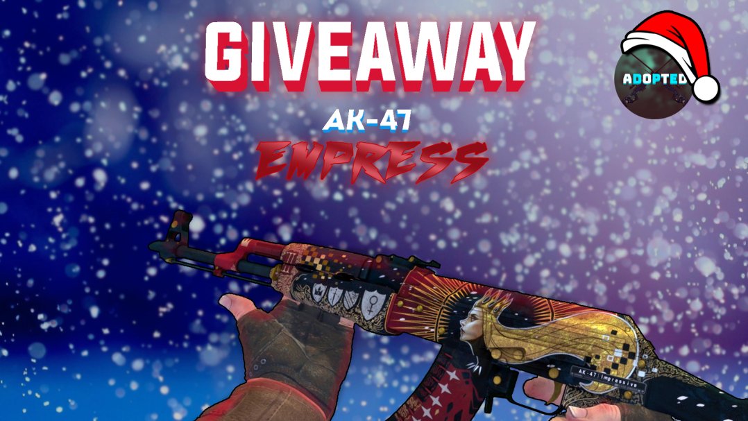 AK-47 Empress Giveaway! Well worn!
To enter:
Follow me and <a href="/Jaypopy/">Jaypopy</a> on Twitter ✅
Retweet✅
Sub to my youtube ✅
Tag 2 friends ✅

Winner will be choosen at wednessday 20:00 OSLO time.

Good luck everyone!