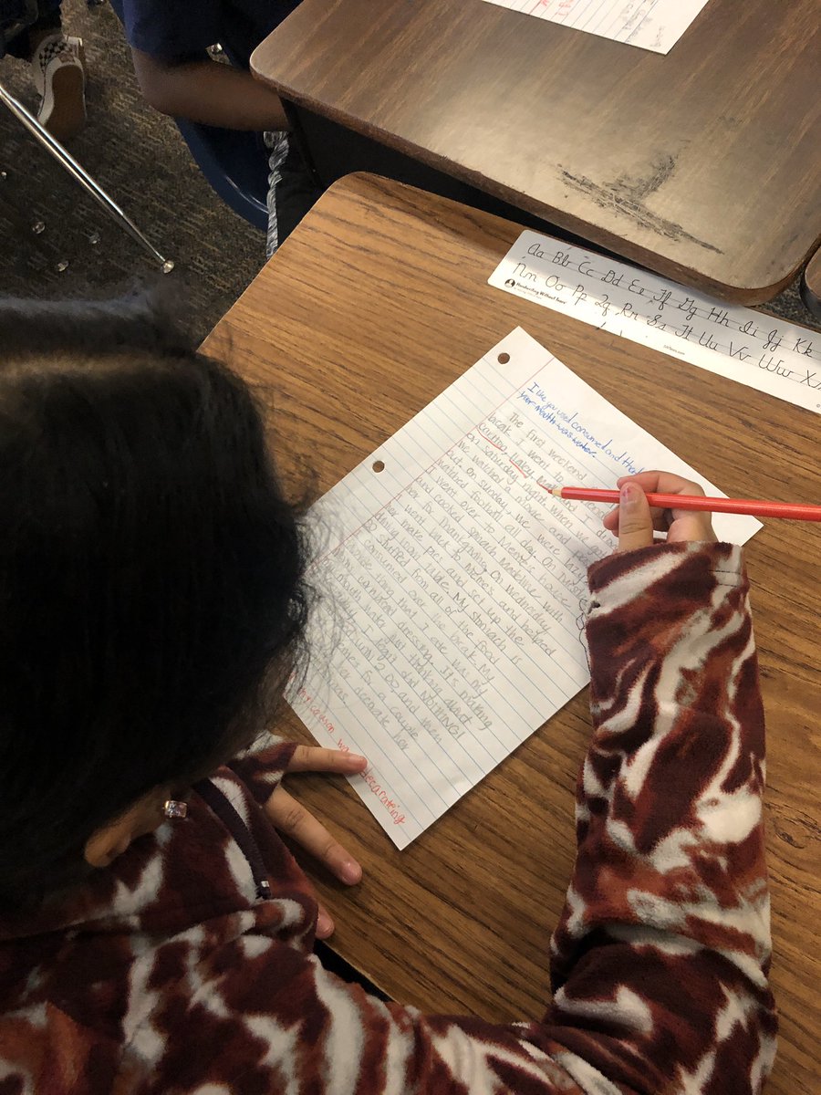 What better way to combine a writing activity about Thanksgiving break with building classroom community? My students were so genuine with their responses to their classmates’ writing #aikineagles #risdsaysomething