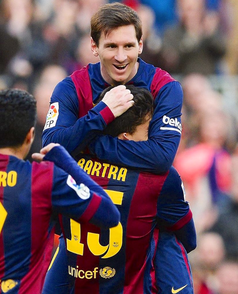 Marc Bartra on Twitter: "Sin mejor de la historia. Felicidades por tu sexto Balón de Leo! #Messi https://t.co/5TMTeUhpul" / Twitter