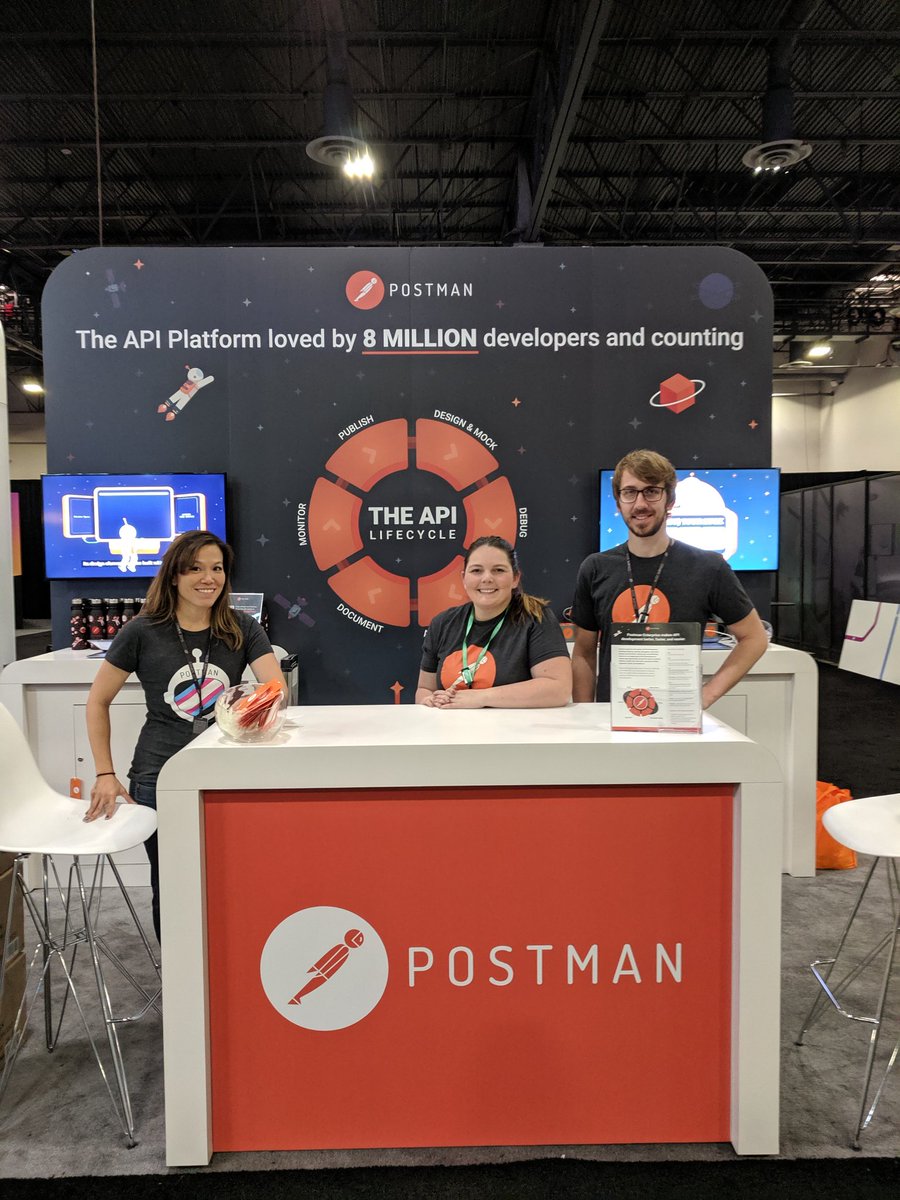 PetuniaGray's tweet image. My first time at #AWSreinvent2019 , and  holy cow is there a lot going on!

Swing by the @getpostman booth 4013 in the Venetian (Hall D) to play our slots and win some sweet Postman swag - 🎰 hosted on Postman mock servers 🤓