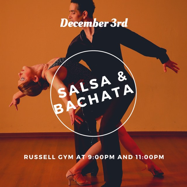 Join us for our last meeting of the semester! We are back in Russell this week as well!