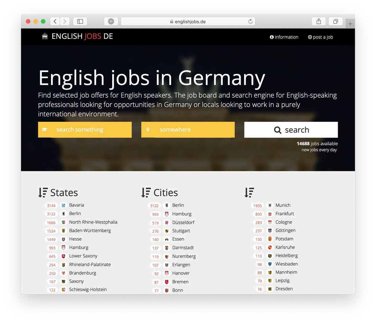 Haarvaten enkel Verduisteren English Jobs in Europe (@englishjobs_de) / Twitter
