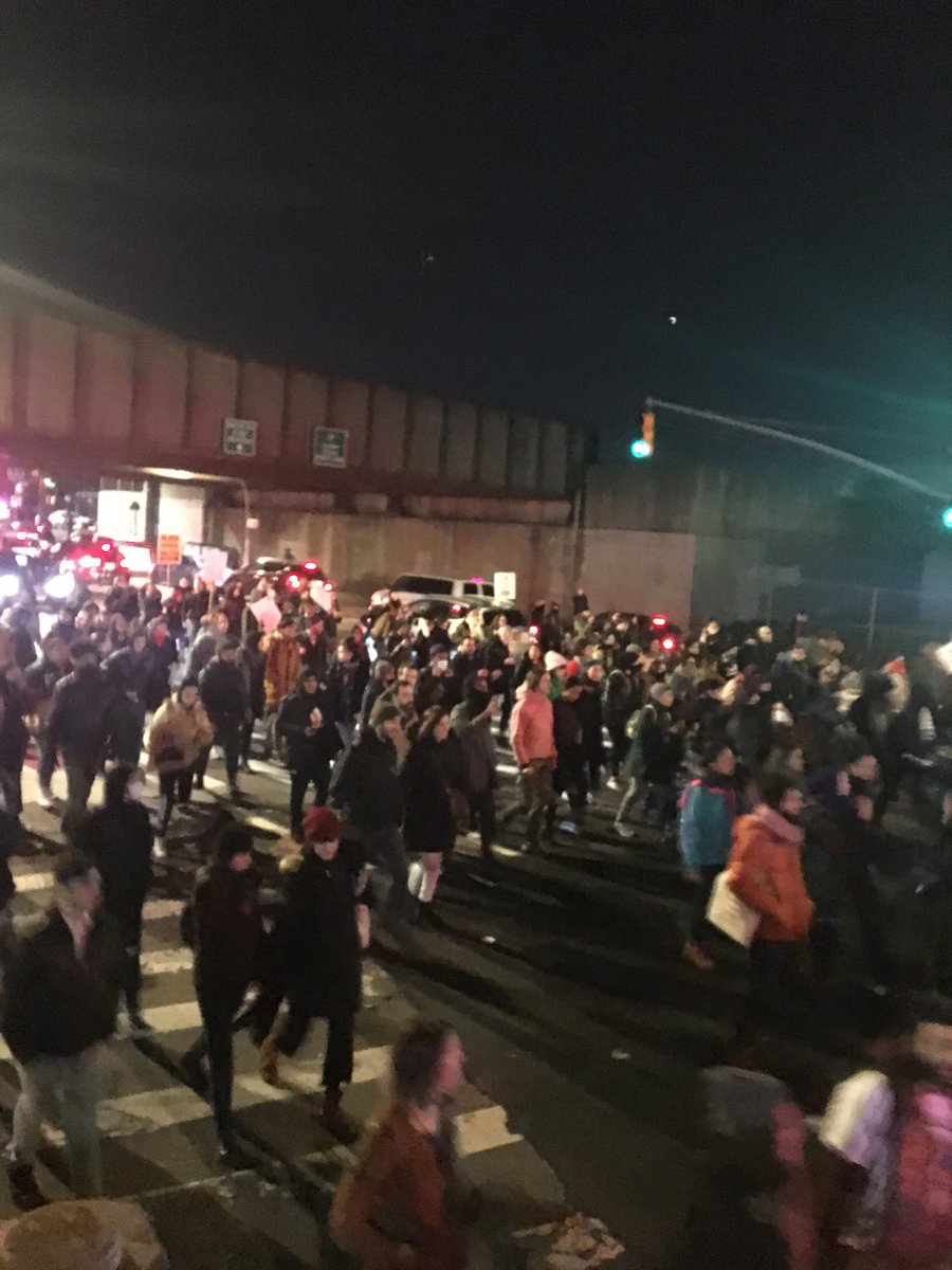 11/22/19 Spent my bday taking over  Madison Ave Bridge into Bronx during #FTP #decolonizethisplace #swipeitforward @decolonize_this