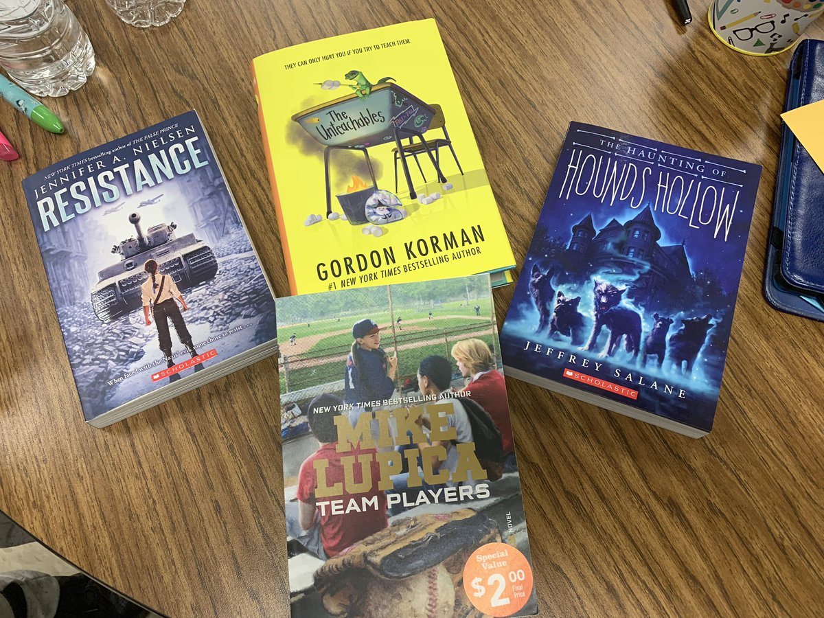 MissAllen32's tweet photo. I was so surprised and excited to receive free book fair money to spend as a student teacher! I love my placement at @HeritagePLSD ! I’m going to be so sad when I have to leave... #lessthantwoweeks https://t.co/9OtUVvJhbj