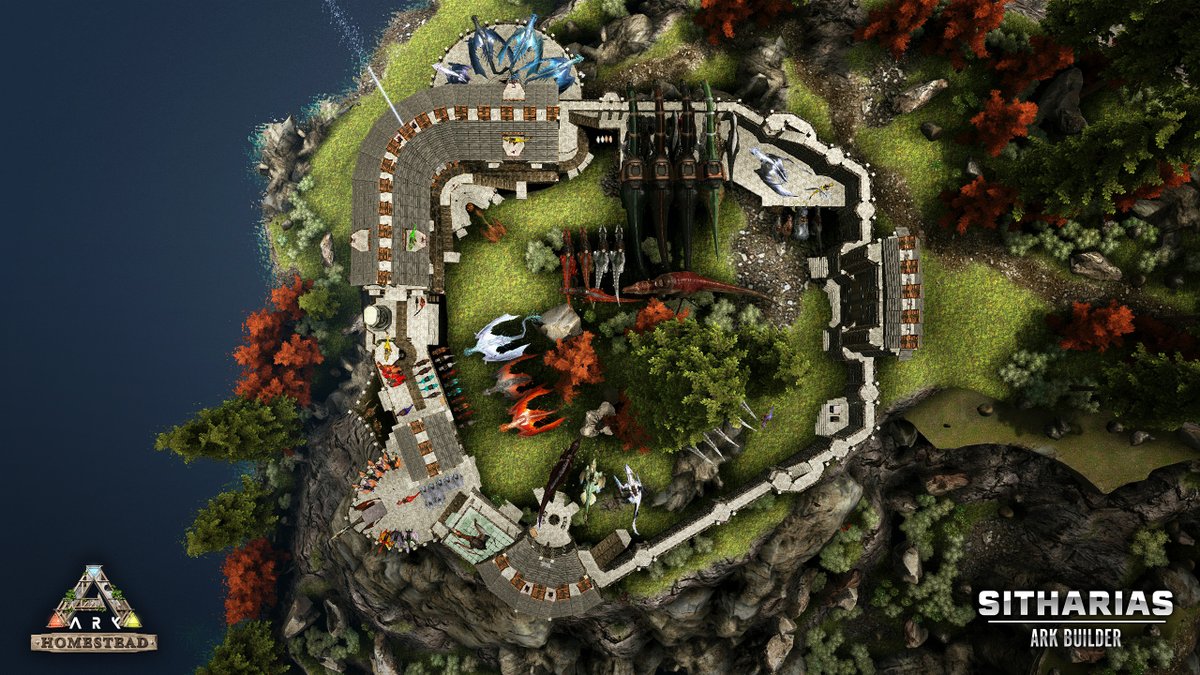 Smart Idea Ark Base Ideas Pve