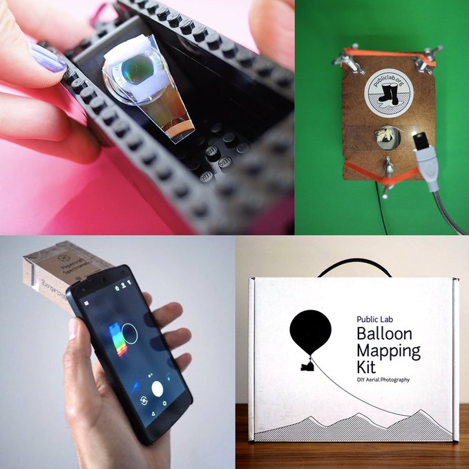 PublicLab's tweet photo. TODAY ONLY, use code 2019THANKS for 15% off select @PublicLab tools: #CommunityMicroscope kits, foldable spectrometers + Infragram filters, Classic #BalloonMapping kits & LEGO Spectrometers. Visit https://t.co/u1vvCmxw2Q
#CYBERMONDAY https://t.co/tf15csW9e8