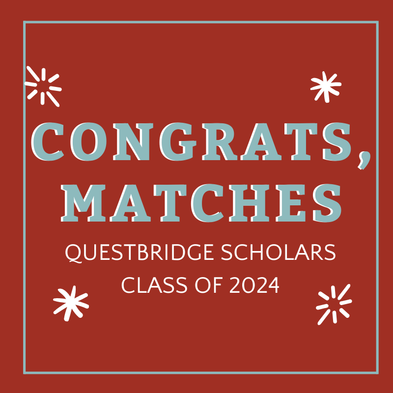 Match Day results are out, and they're at an all-time high! We're thrilled to announce that 1,127 Finalists matched to our college partners with full four-year scholarships. Join us in congratulating these outstanding students! #DreamBig #Classof2024 #NationalCollegeMatch