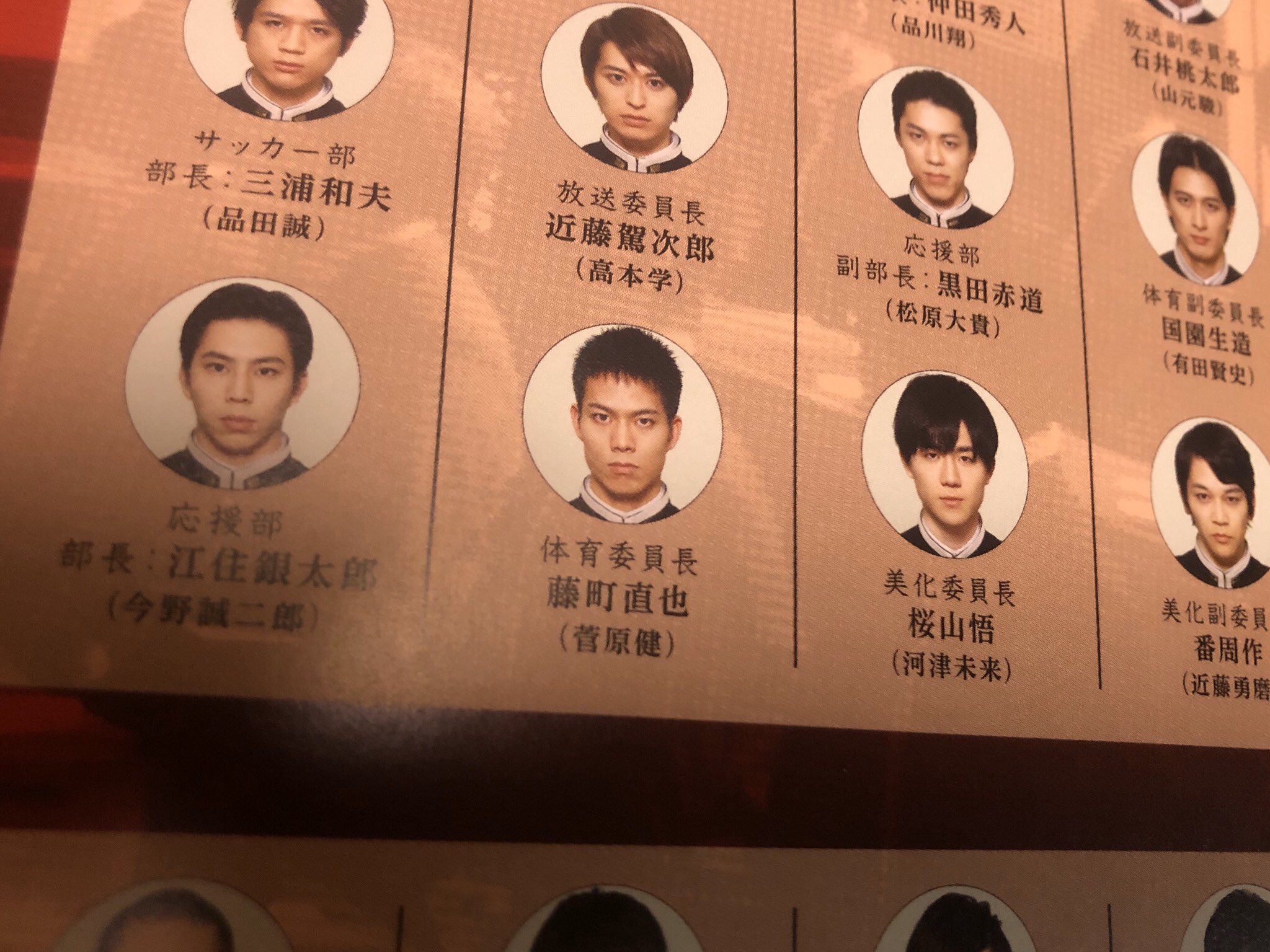 マオーーン 帝一の國 映画パンフレット入手 評議会一覧載ってた 菅原健さん 体育委員長 藤町直也 役 スピンオフと同じ役名だった やっぱり サッカー部だけど 森園派だったんだ へー T Co Zx8szohswr