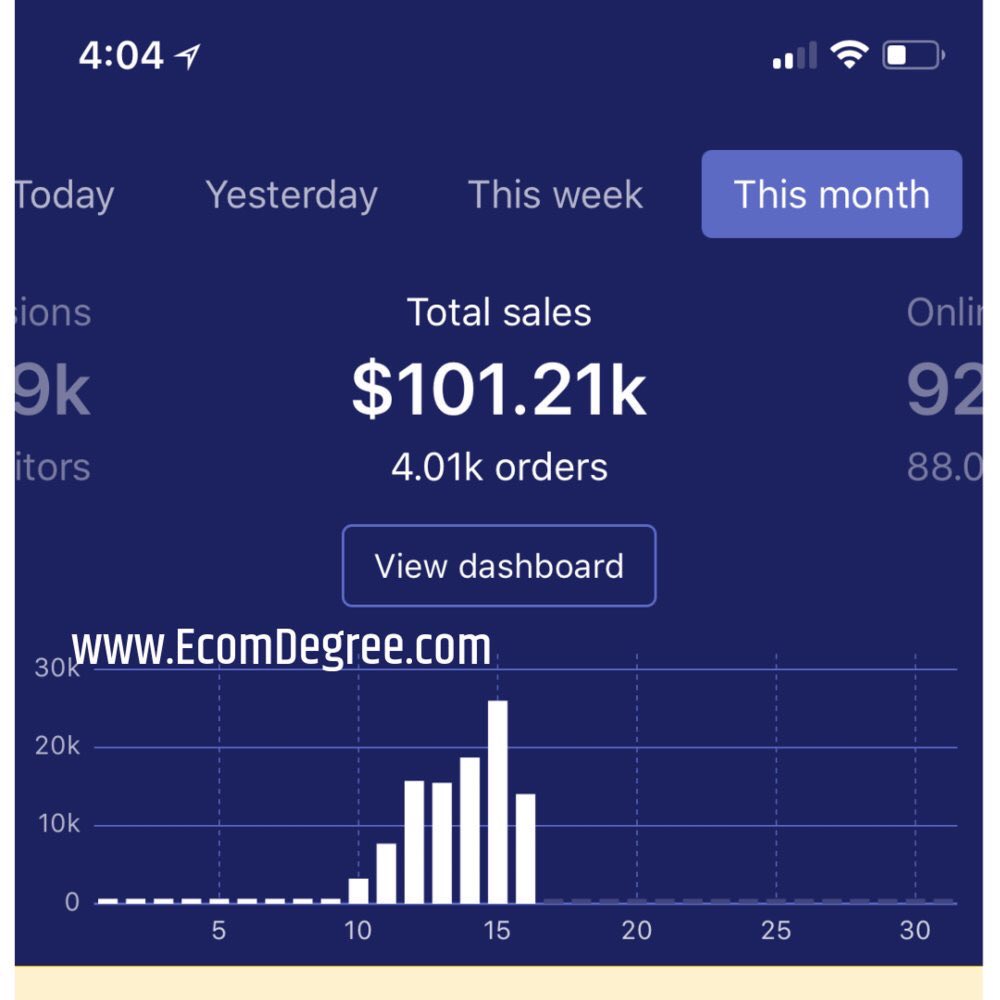 CYBER MONDAY SALE 100% OFF

Everyone that retweets this will receive a FREE copy of the 0-100k Blueprint 

The exact strategy used to take this store from 0-100k in 6 days