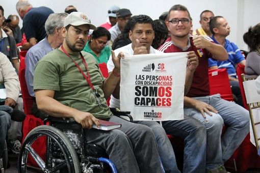 cen_araguaney's tweet photo. #3Dic se conmemora el Día Internacional de las Personas con Discapacidad, un sector que fue históricamente estigmatizado y discriminado en el país hasta la llegada del Comandante Hugo Chávez y la Revolución Bolivariana Leer +>https://t.co/5SqnqnhW3R @NicolasMaduro @aristobulopsuv https://t.co/dpHQyQegVH