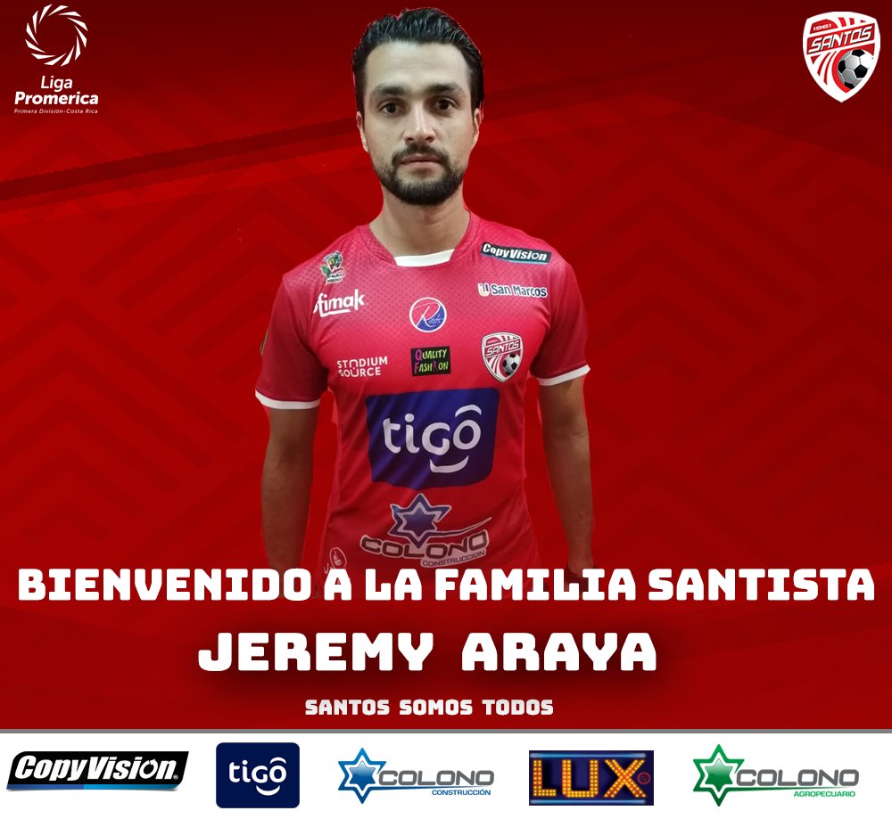 Resultado de imagen para Jeremy Araya Santos