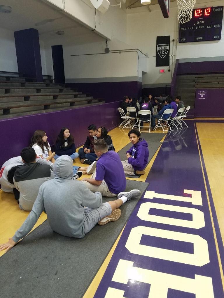 StAnthonySAINTS's tweet photo. The Campus Ministry class planned, coordinated, and led the Freshman Retreat in Errion Gym today with Mr. McGuiness. The Freshman class was able to strengthen their bond together, create new friendships, and learn more about each other. https://t.co/uoi8x8qKxy