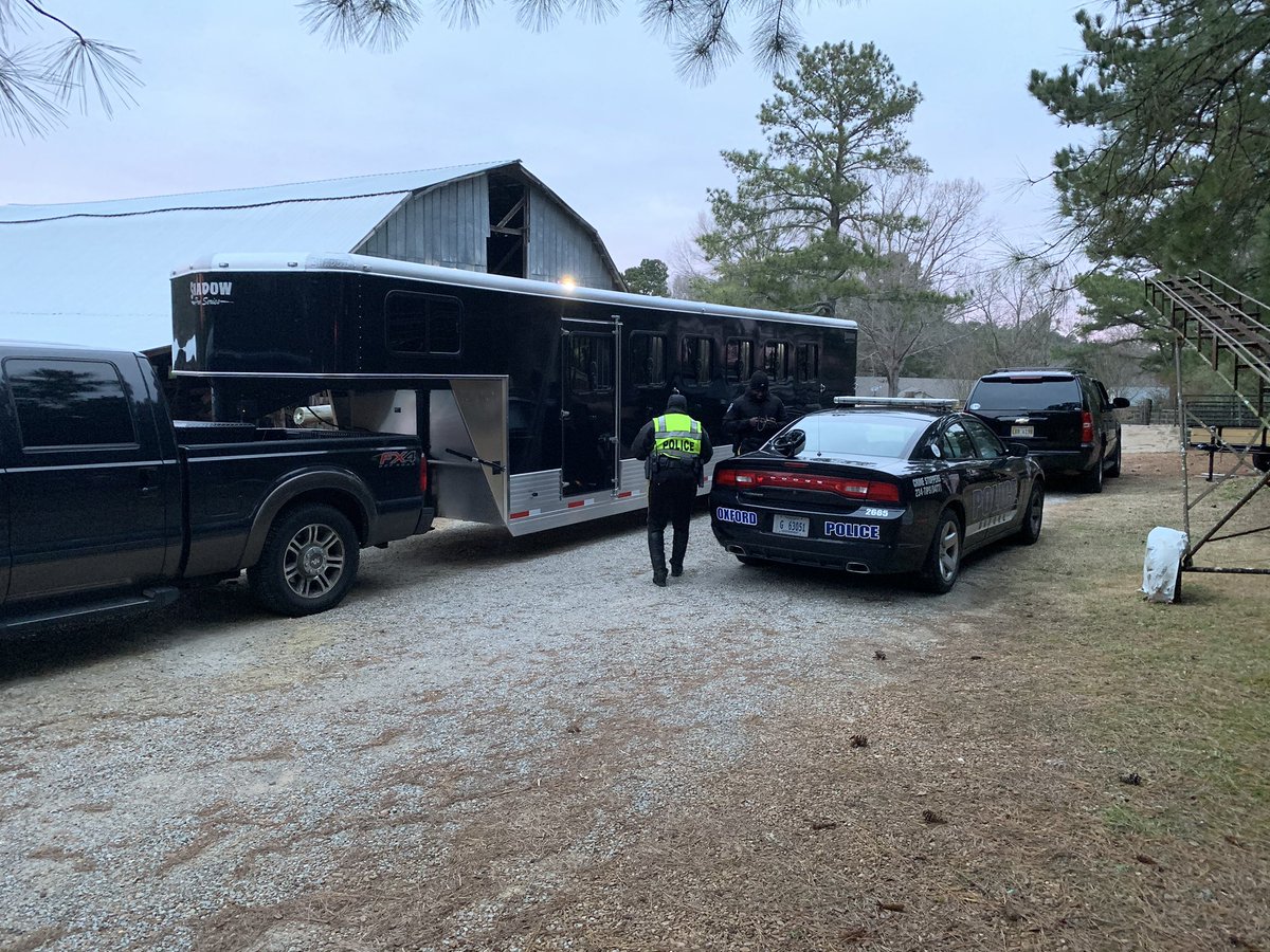 There is a full truck load heading downtown!