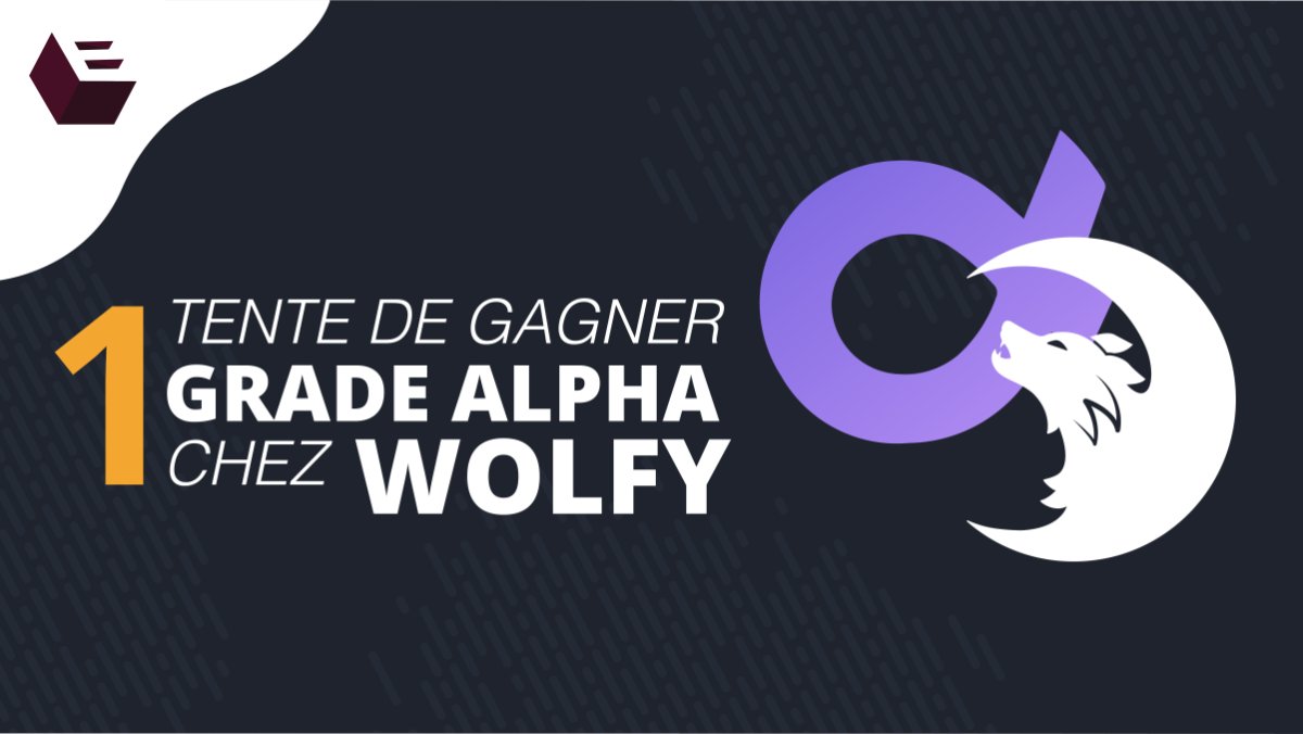 Ekalia's tweet image. 🎅 CALENDRIER DE L'AVENT EKALIA : JOUR 3 !

#Concours 🎁 

Gagne ton grade ALPHA chez @playwolfy 🐺 

➡️ #RT ce tweet
➡️ #Follow @playwolfy et @EkaliaMG 

⏱️ Fin du concours le 25 décembre.