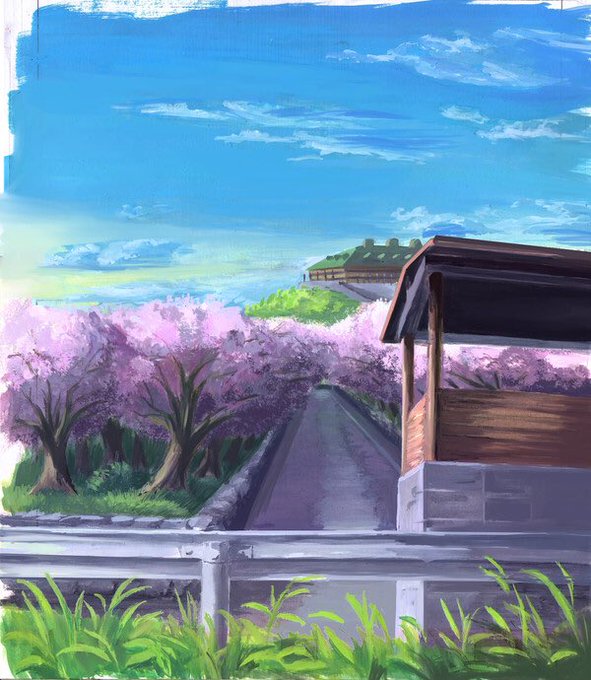 アニメ背景のtwitterイラスト検索結果 古い順