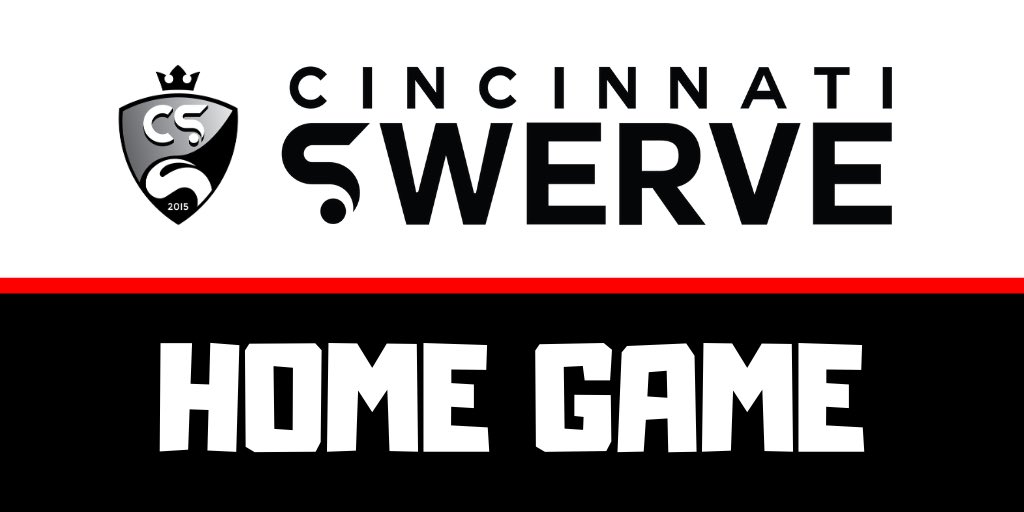 cincyswerve's tweet photo. The Cincinnati Swerve kicks off our 2019-2020 @PASLsoccer season at GameTime Training Center on Saturday, December 14 at 8pm against the @Y_Nighthawks.

Come early and cheer on @CinSirensFC at 6:30pm in the first game of their inaugural #PASL season! https://t.co/MPTCOxLyw7