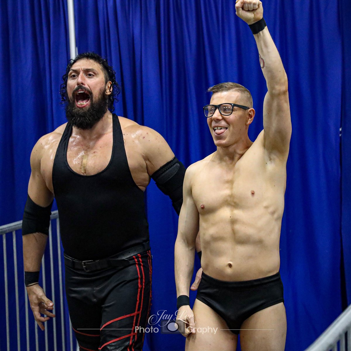 iamevilkip's tweet photo. Happy birthday @RexLawless1. I have no idea what you were screaming, but by the look on my face I'm sure it was entertaining.
#HappyBirthday #rexlawless #wrestling #WrestlingCommunity https://t.co/lvC0TOJnji