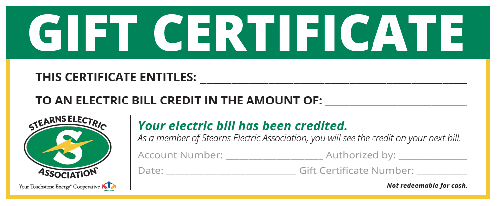 StearnsElectric's tweet photo. Don't know what to get someone this holiday season? Or maybe you just want to bless a friend. A Stearns Electric gift certificate is a great option to consider! https://t.co/cDxNLfBhtX