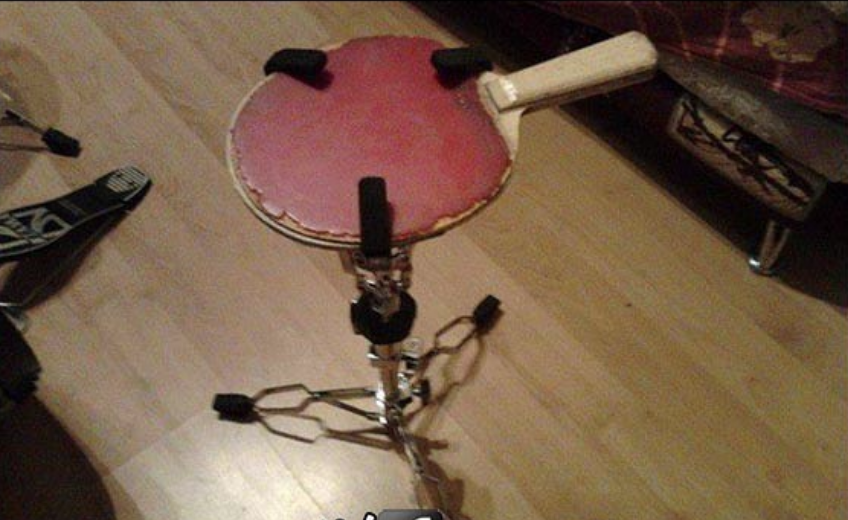 #Humor #PhotoOfTheDay
The perfect pad. 
Ready to practice 😂