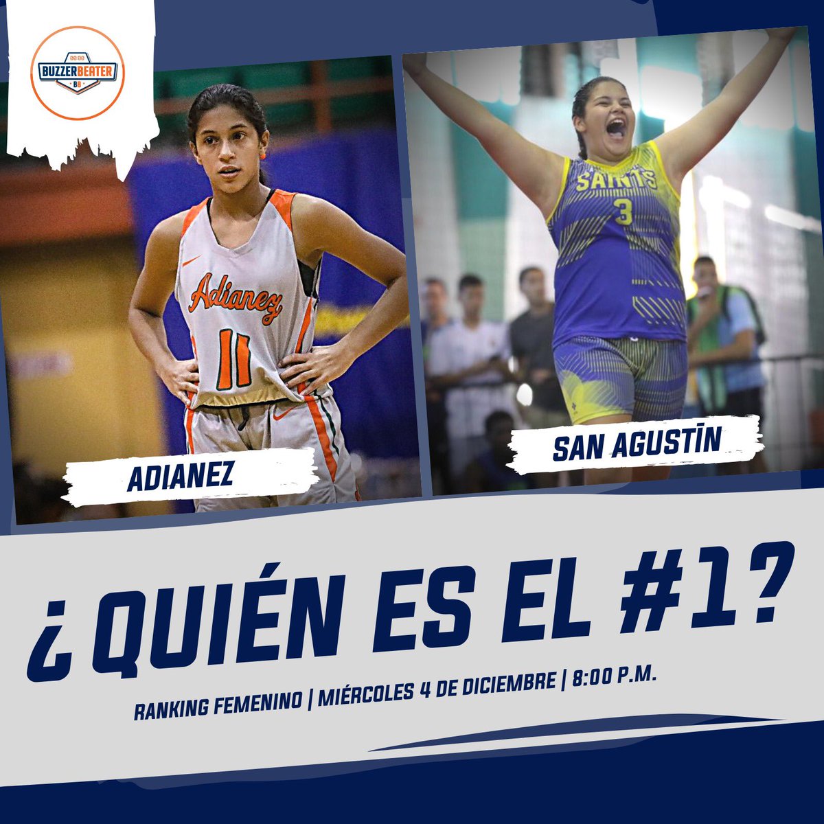 buzzerbeaterpr's tweet photo. ¡Tremendo debate! Comenta aquí sobre quien debe ser el #1 esta semana en la rama femenina. #PowerRankingBB. https://t.co/s09Q7CzjOR