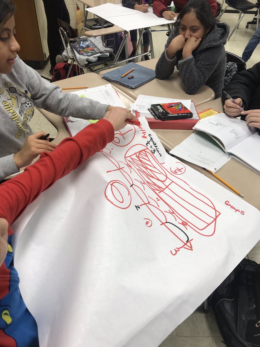 MrsNelsonRMS's tweet photo. Does order matter when you’re dividing? You bet it does! Today each group was given 2 similar problems and had to decide what order to divide, as well as an appropriate model. They all did great! Look at all those beautiful models! #amstiworks #makeadifference @AMSTI4all https://t.co/PAeCQXyRy6