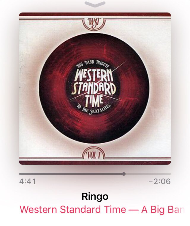 jazz_groovy141's tweet photo. #NowPlaying
#WesternStandardTime
コンビニで休憩中。
もう一発気分が上がる音楽を⤴️
アメリカのスカバンド"Western Standard Time"による"The Skatalites"トリビュートアルバムを。美空ひばりさんの名唱でお馴染み"リンゴ追分"!
Ringo https://t.co/5CjFHWqtL6 @YouTubeより https://t.co/oR4qXK0W44