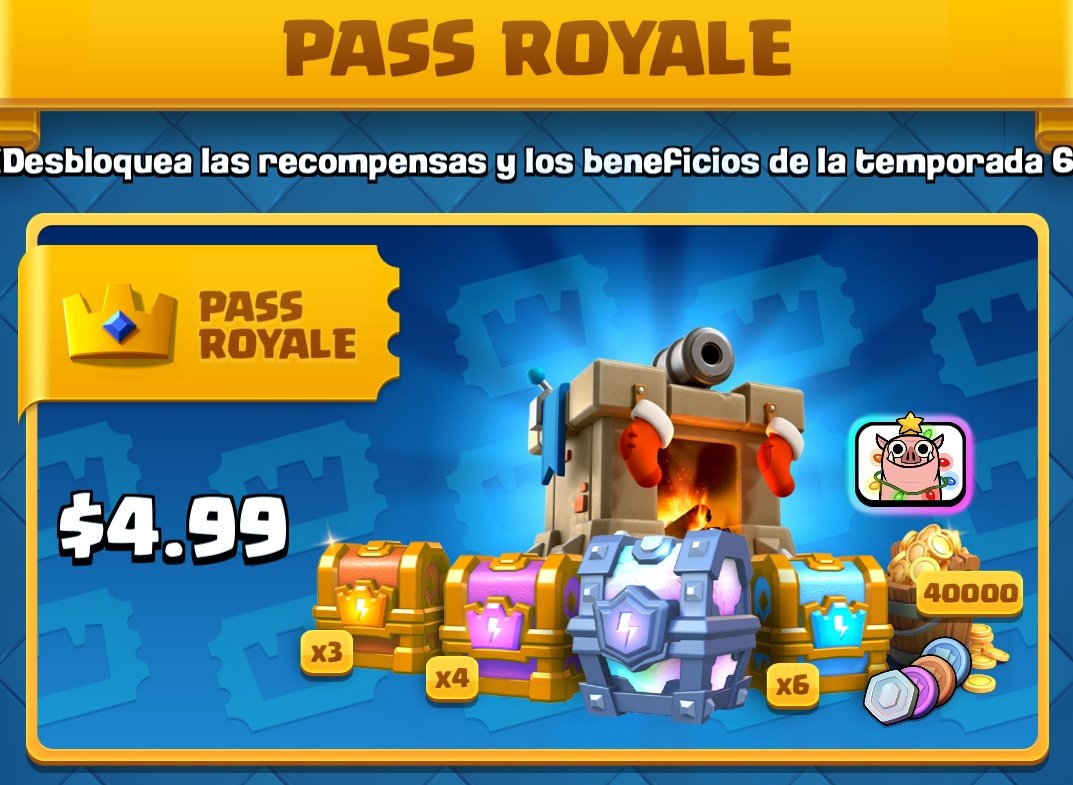 Voy a estar sorteando 3 Pass Royale 🧧
   
 ✨ Requisitos
     ✅ Seguirme y seguir a <a href="/KevContrerasCR/">Kevin Contreras☀️</a> 
     ✅ Dar RT, Fav y etiquetar a 3 amigos

✨ El sorteo finalizará el 9/12