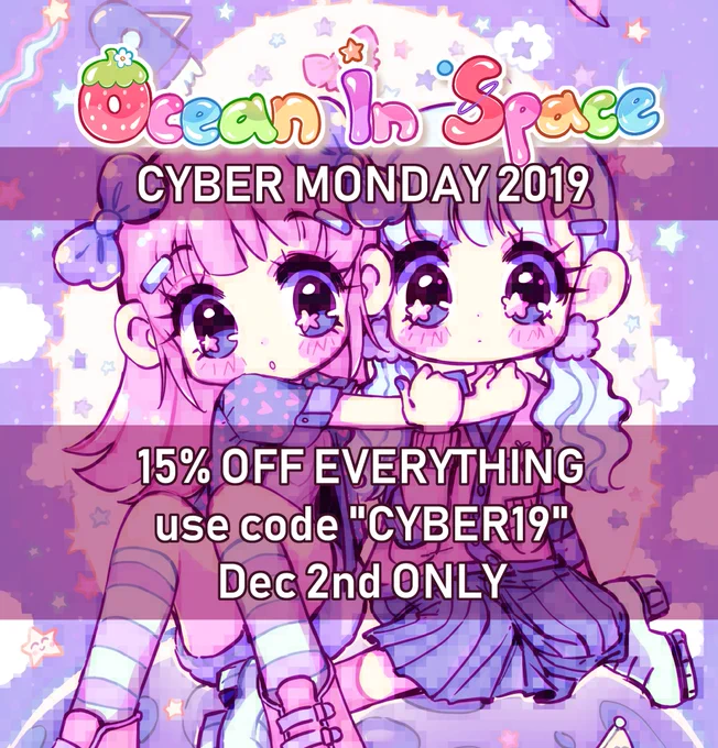 Couple hours left on my Cyber Monday sale✨?✨ 