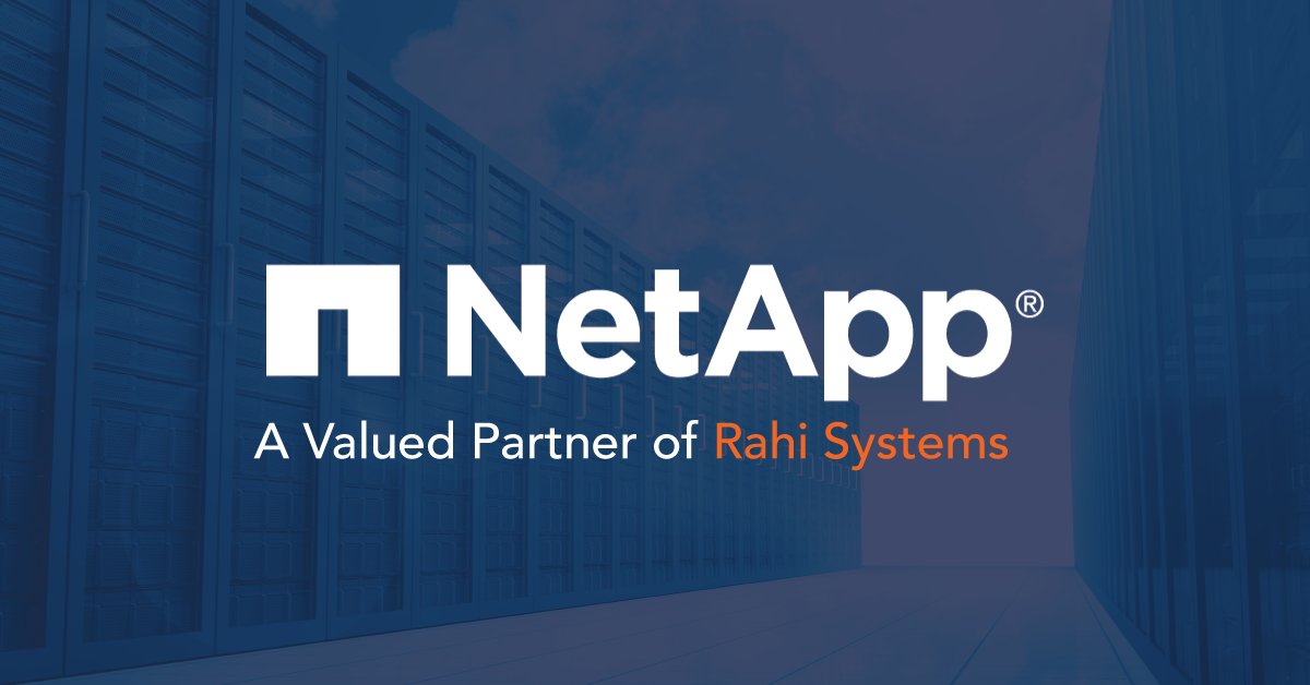 Rahi_Systems's tweet photo. With @NetApp Cloud, you can seamlessly move your file services environments, analytics, database(s), and DevOps workloads. Leverage multi-protocol file services with Rahi Systems and NetApp. Learn more today: https://t.co/SNMO1rGOeb #RahiPartner https://t.co/dp0lbLawS7