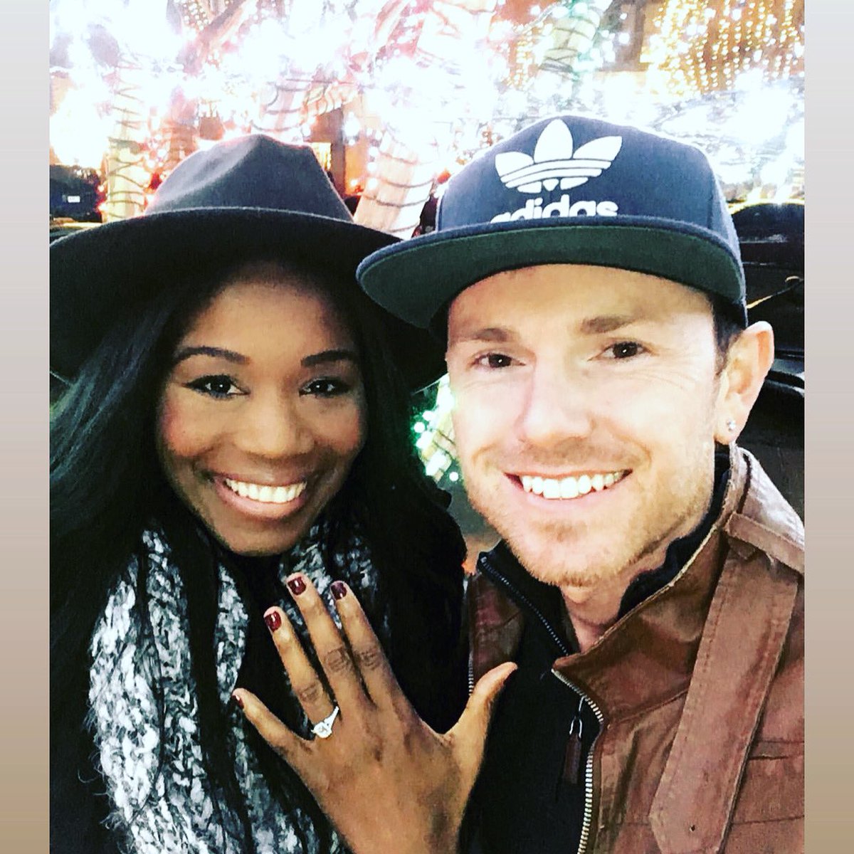 Congrats to our brother <a href="/TobyDFreeman/">Toby Freeman</a> and his beautiful fiancé <a href="/lenzy_a/">ALenzy</a> on their engagement!  Can’t wait for this wedding! 👌🏼