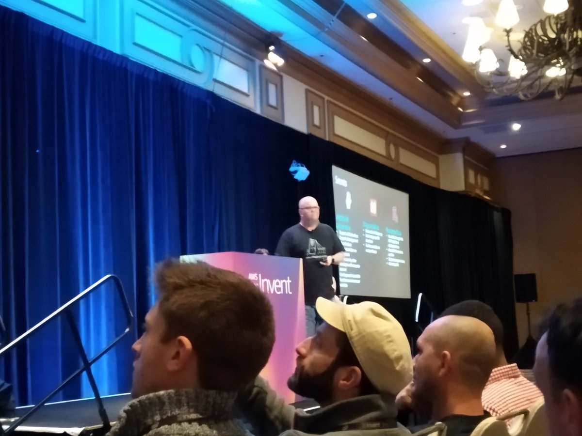 igorbrites's tweet image. Awesome session about CI/CD pipelines for #serverless with @edjgeek @ @AWSreInvent! #goserverless #awslambda